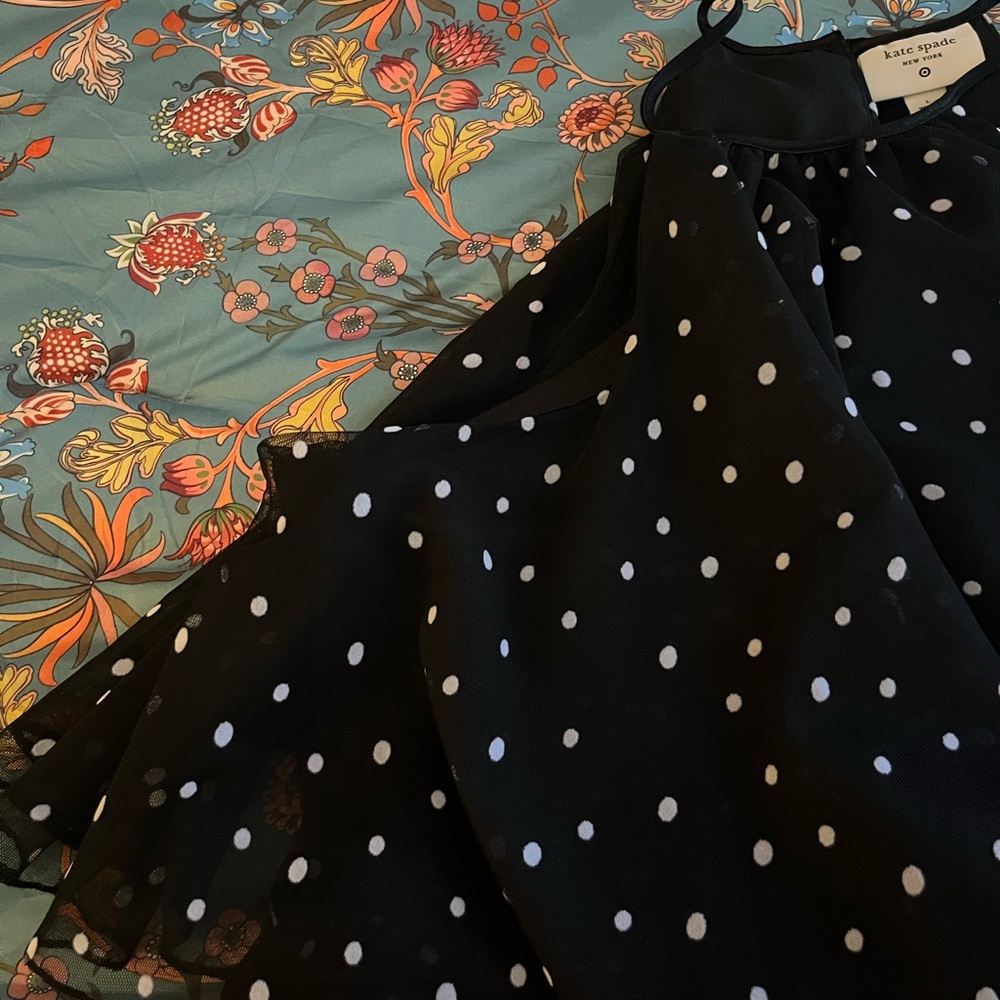 Kate Spade Black and White Polka Dot Dress - Picture 3 of 7